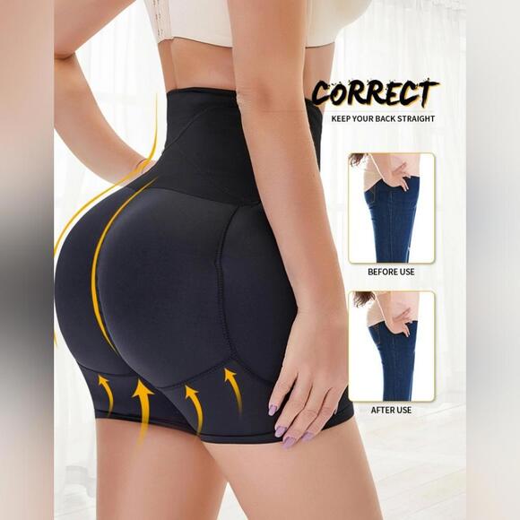 Tummy Control With Butt And Hip Pads Underwear for Women Padded Shapewear - Picture 1 of 5